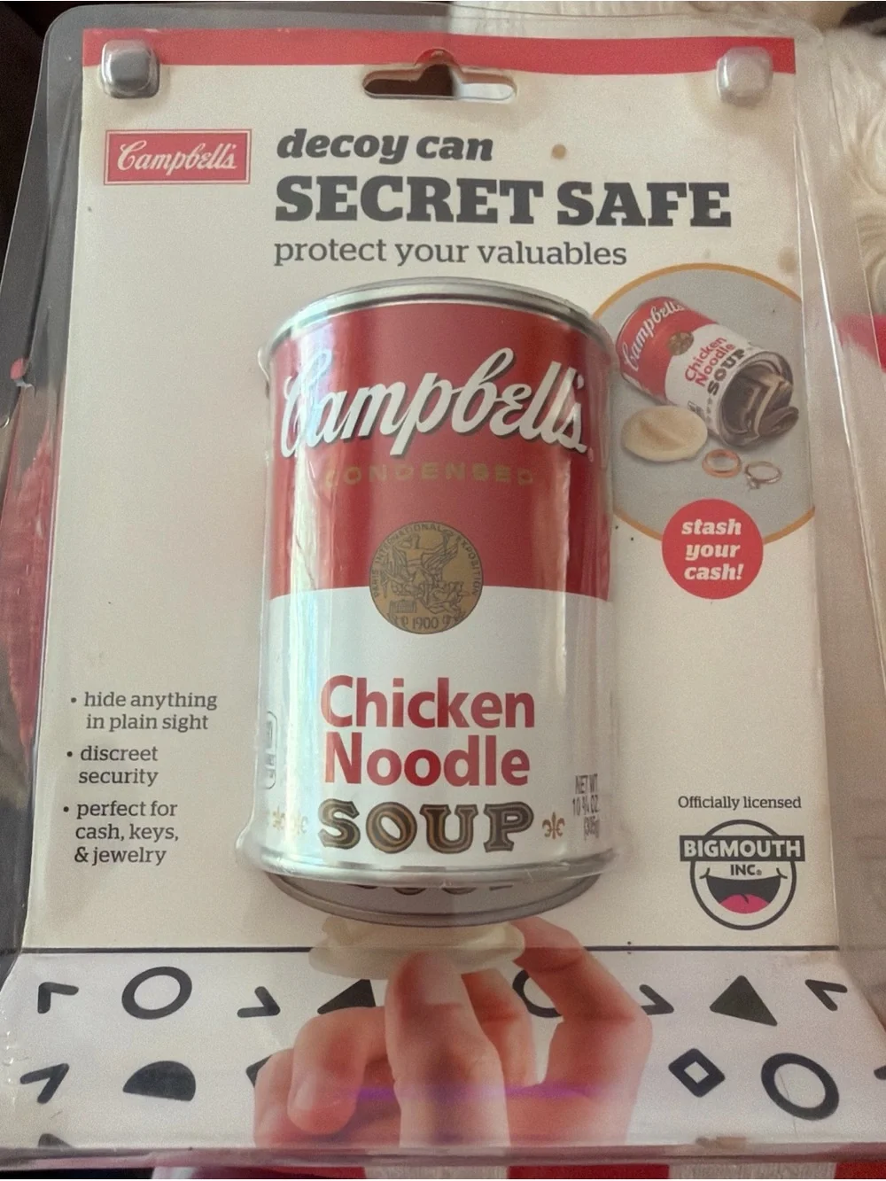 Cambell’s Chicken Noodle Soup Decoy Can Secret Safe
